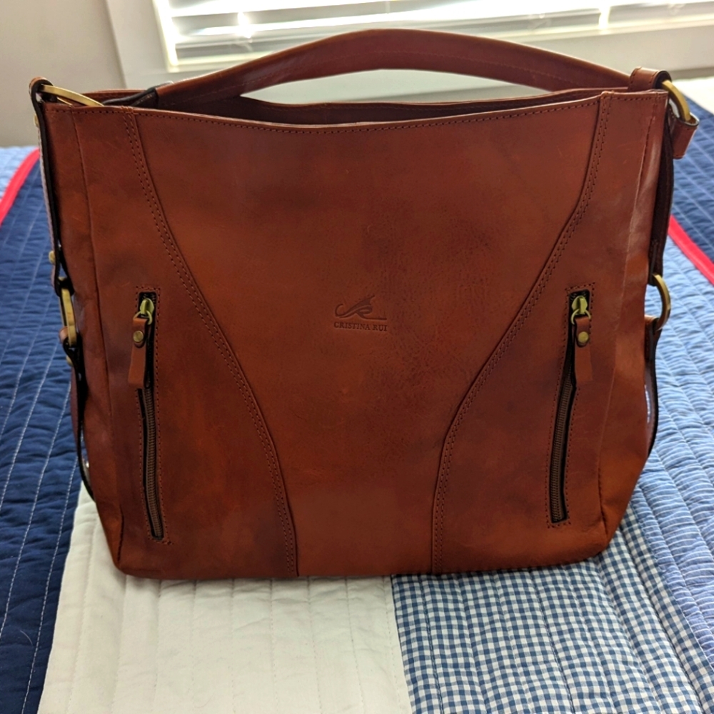 Christina Rui Leather Handbag